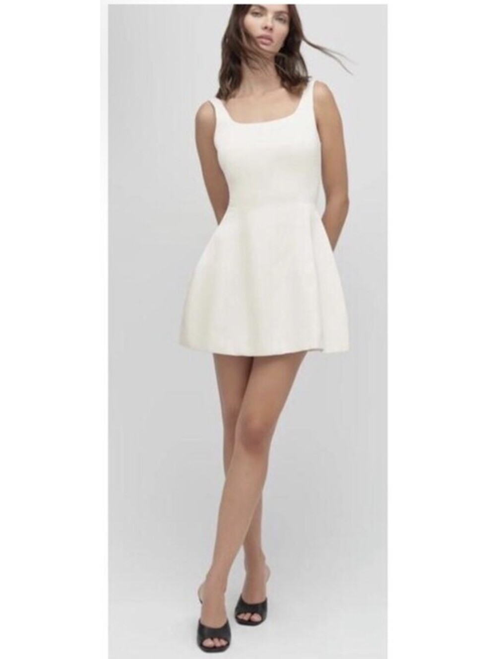 New Favorite Daughter THE MORGAN DRESS in Ivory Sz 4 $358